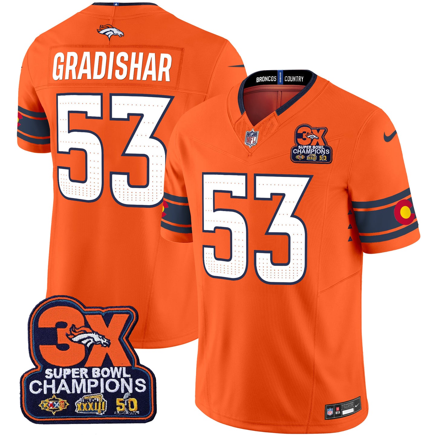Orange - Randy Gradishar