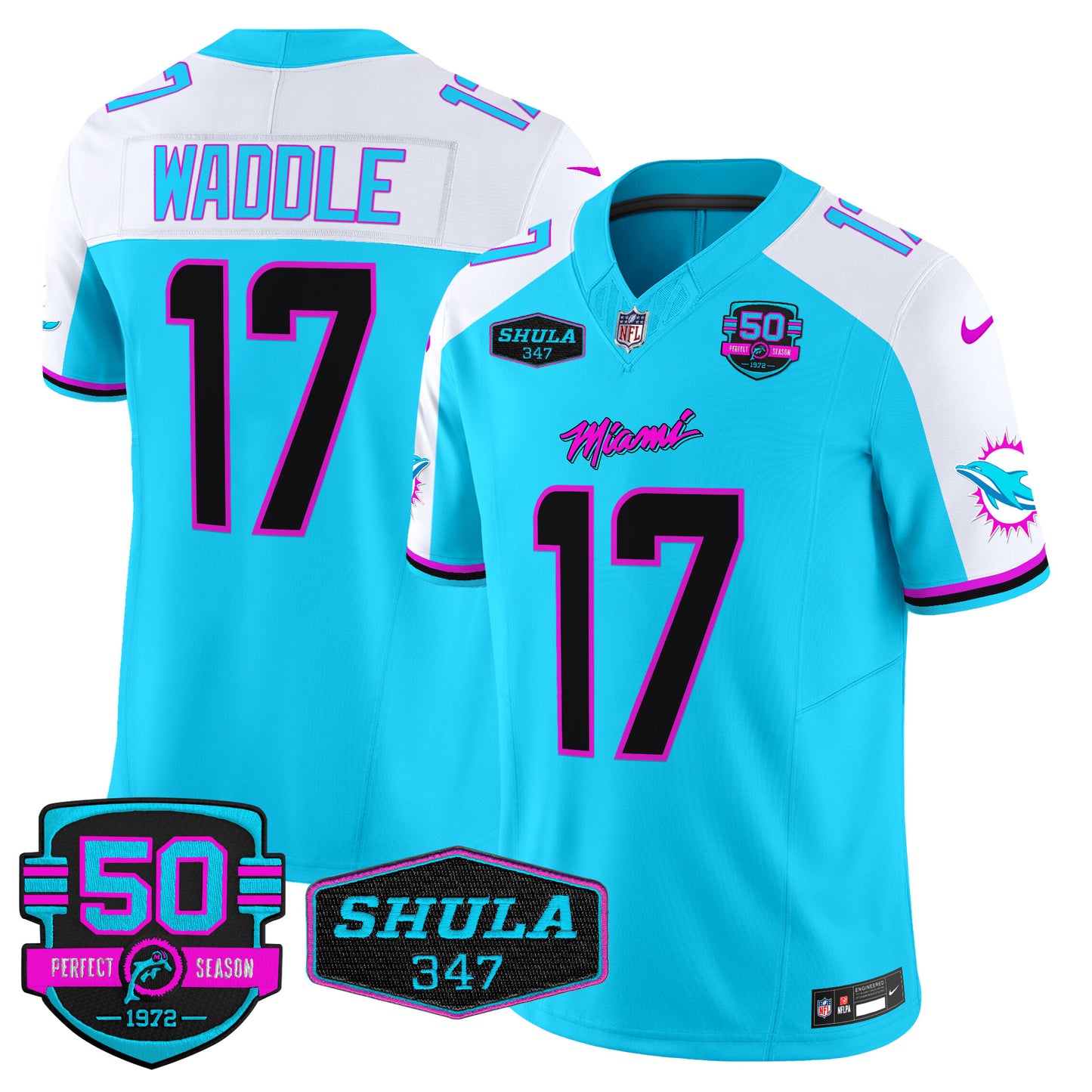 Aqua Alternate - Jaylen Waddle