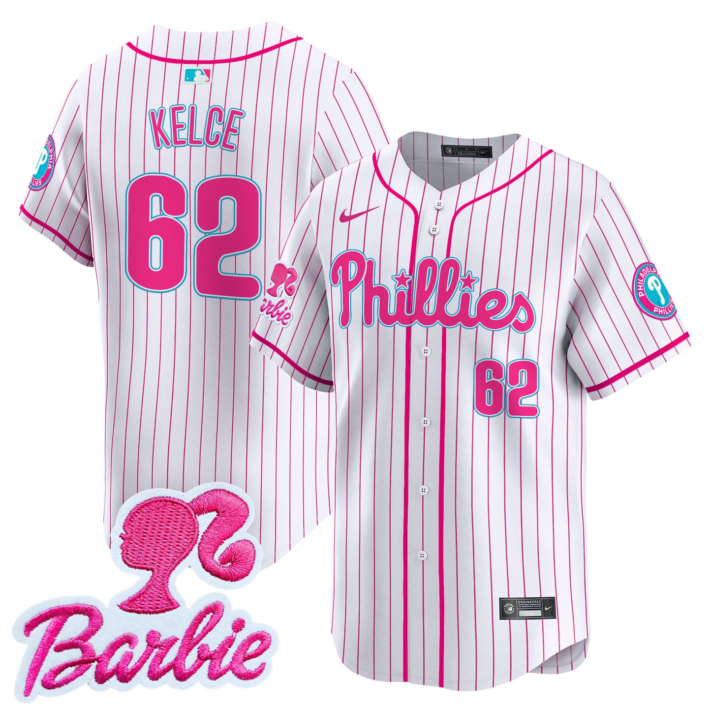 Pink Stripe - Jason Kelce