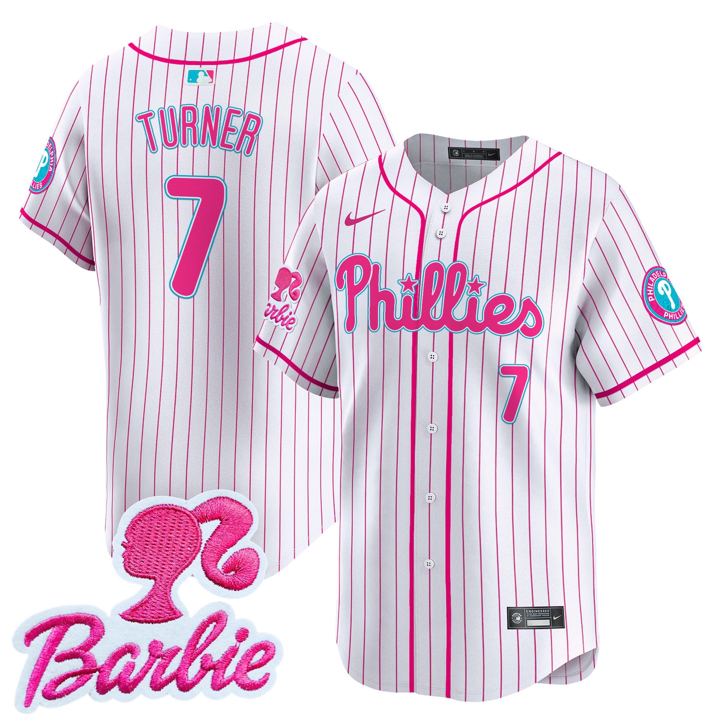 Pink Stripe - Trea Turner