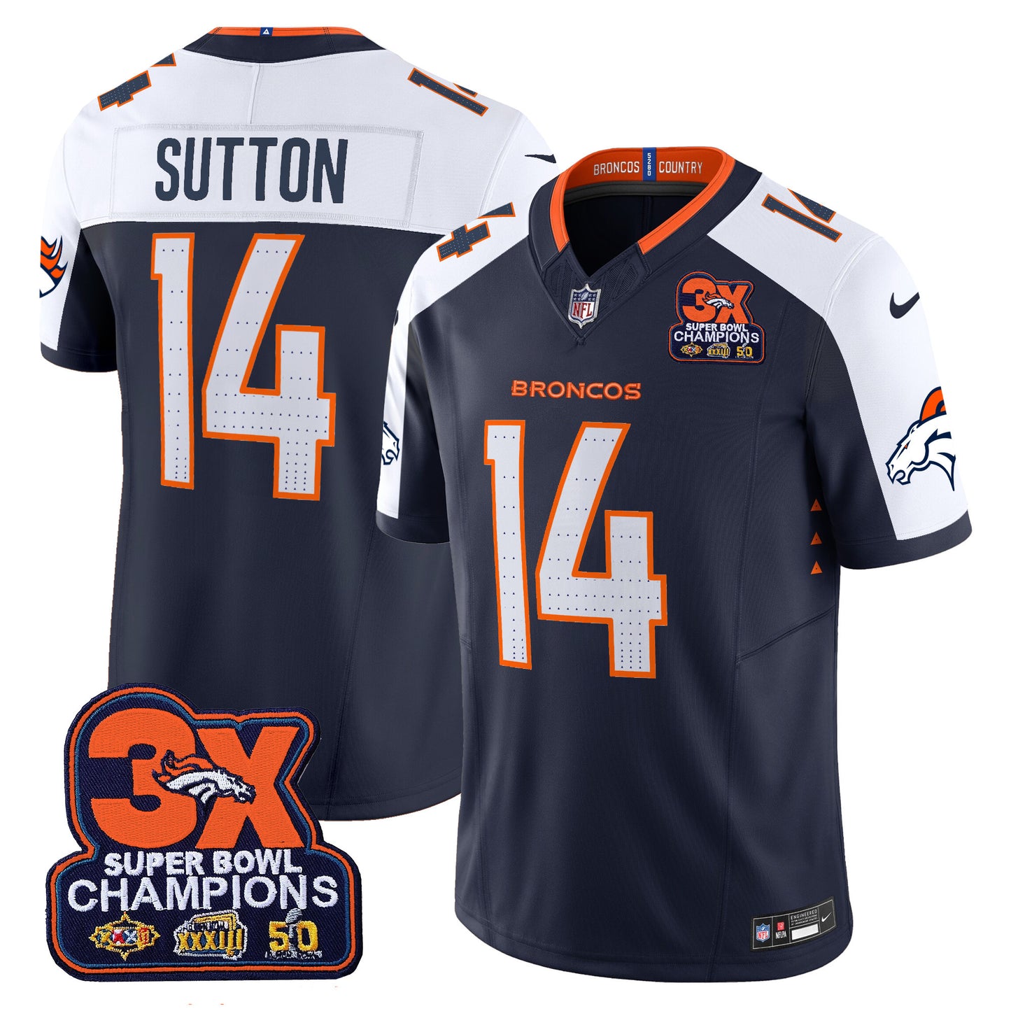 Navy Alternate - Courtland Sutton