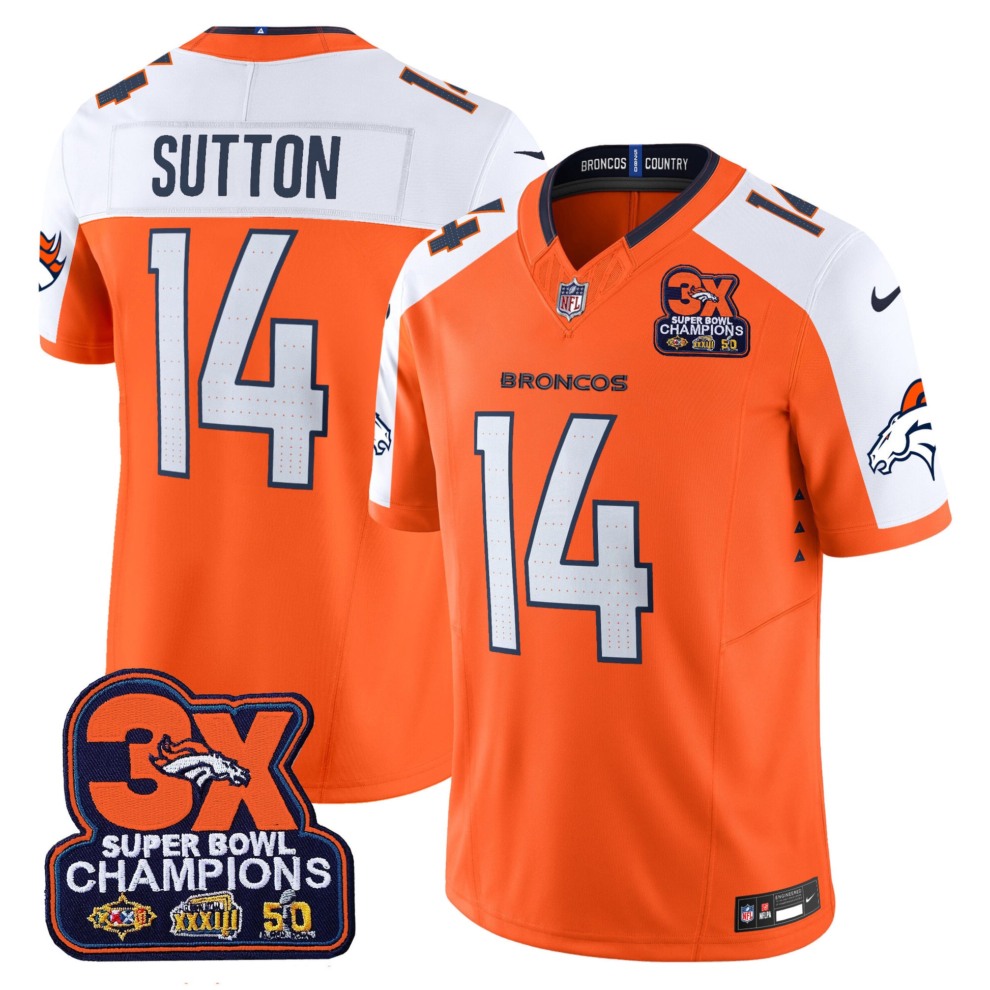 Orange Alternate - Courtland Sutton