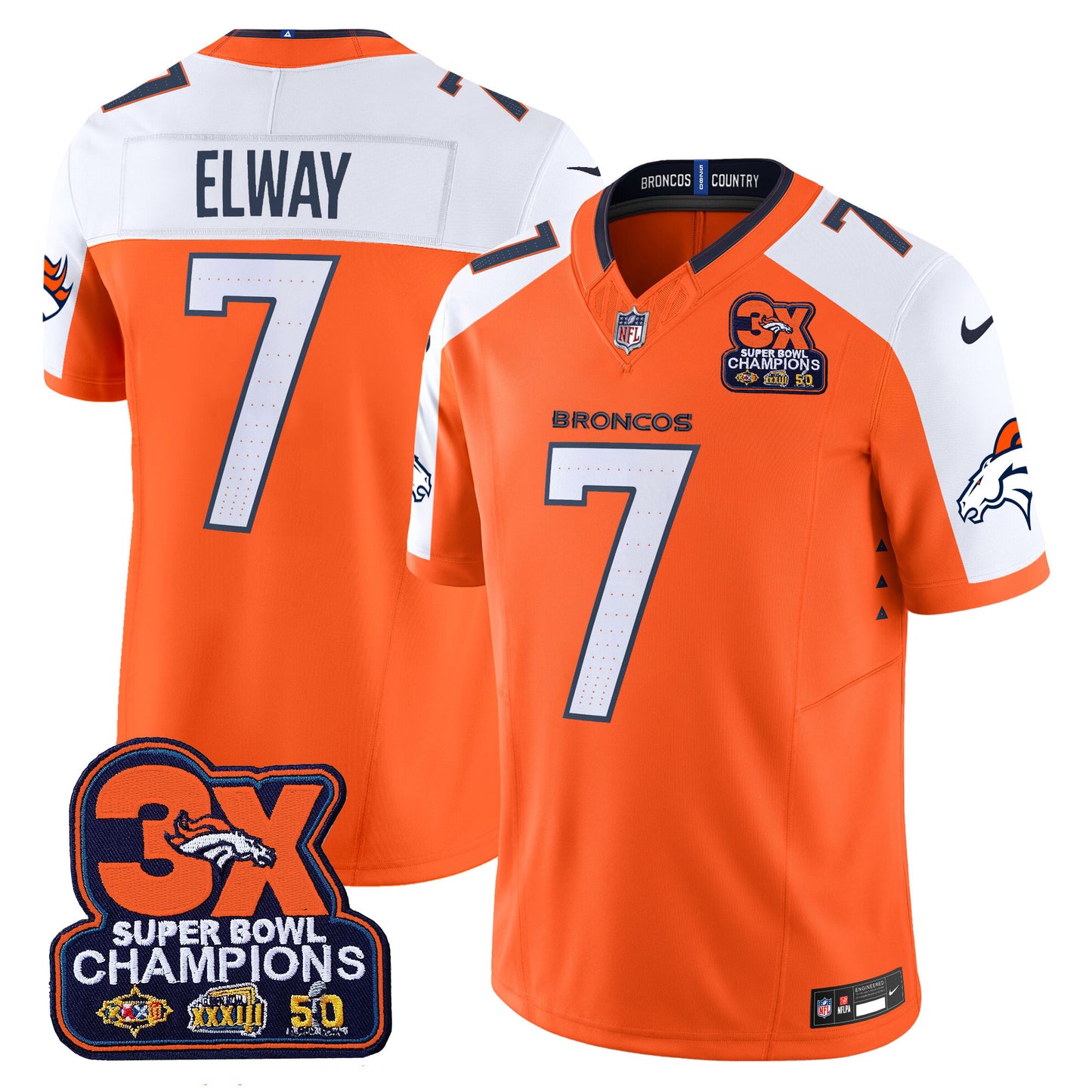 Orange Alternate - John Elway