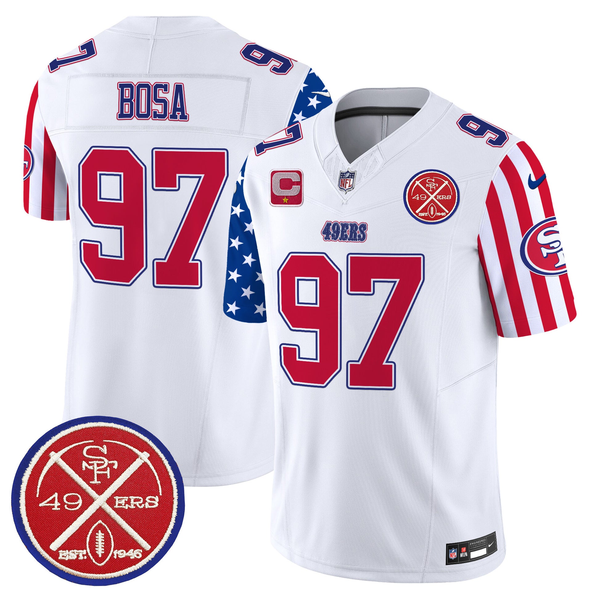 White - Nick Bosa