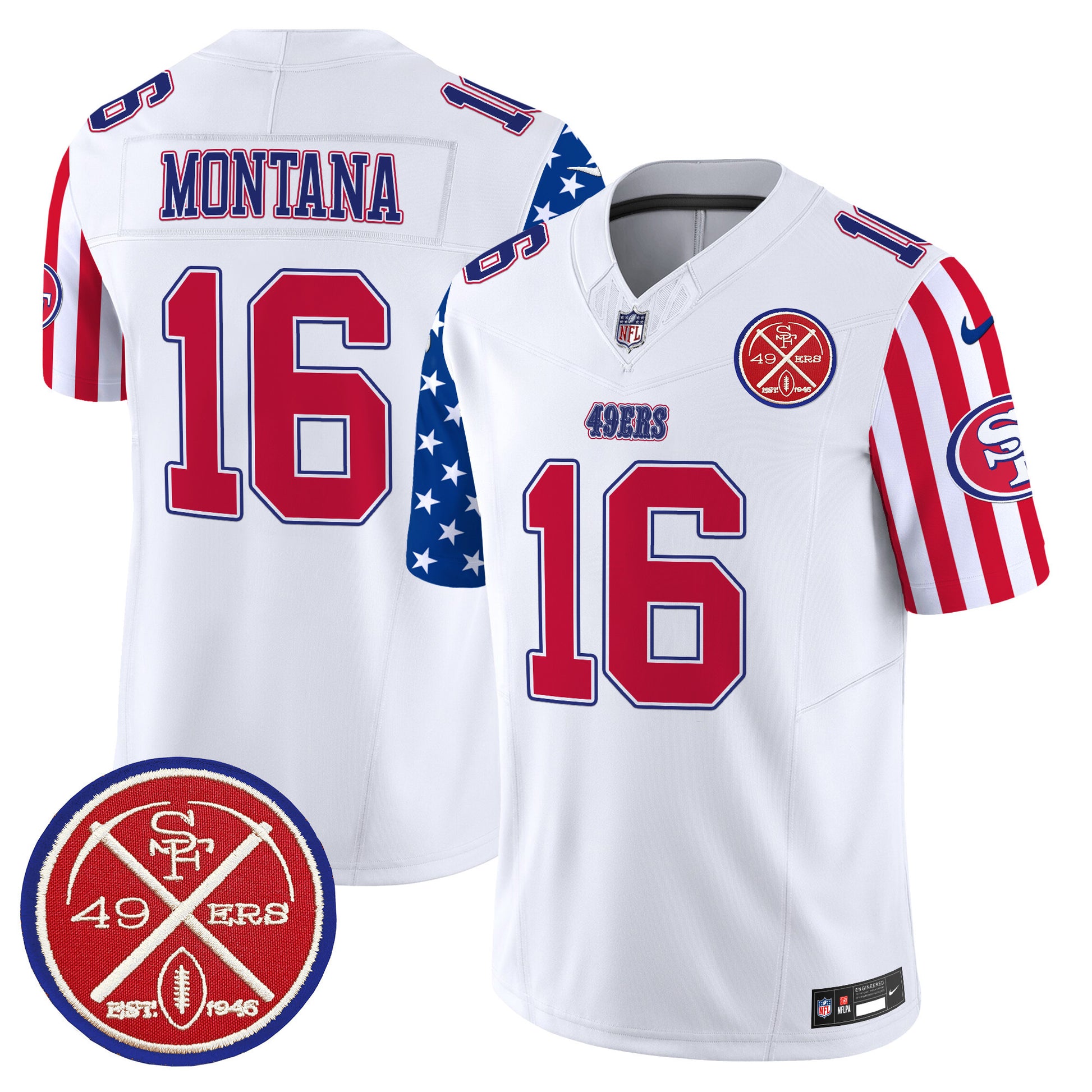 White - Joe Montana