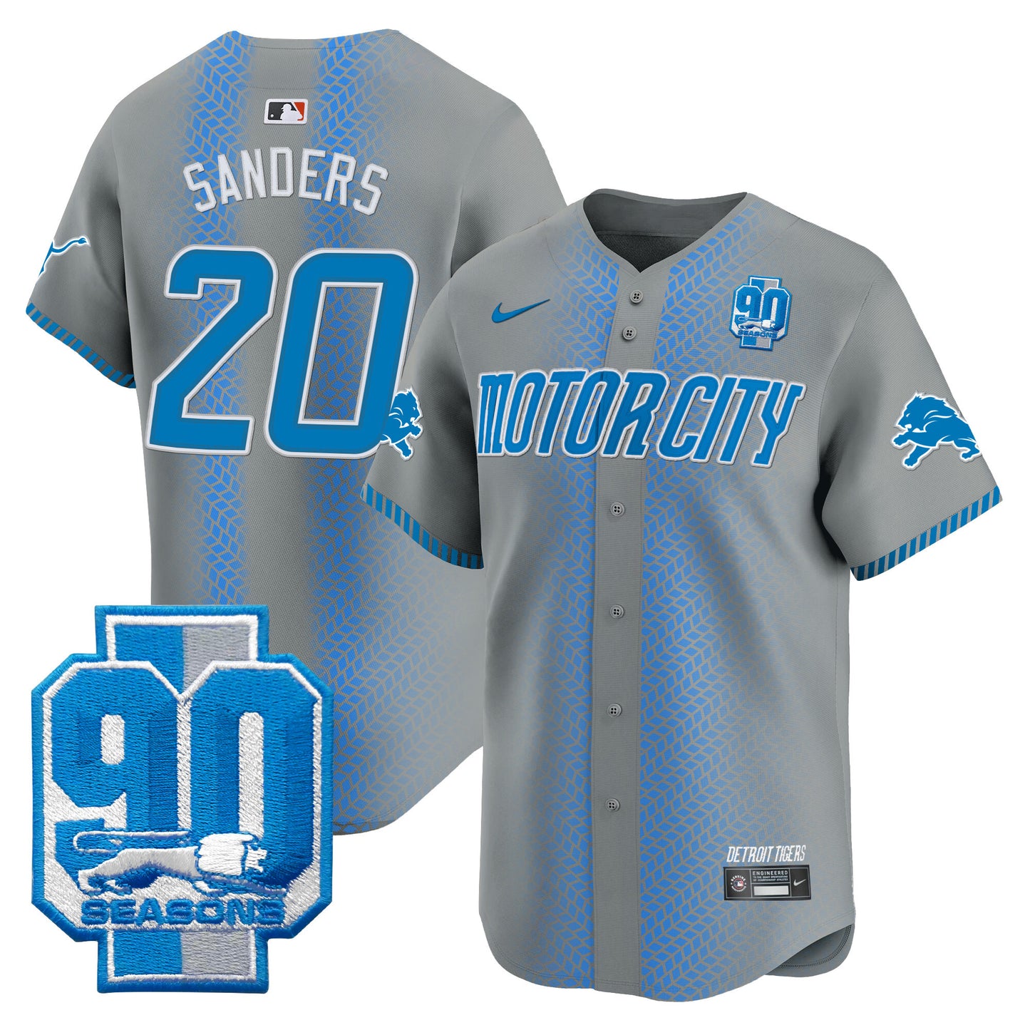 Gray - Barry Sanders