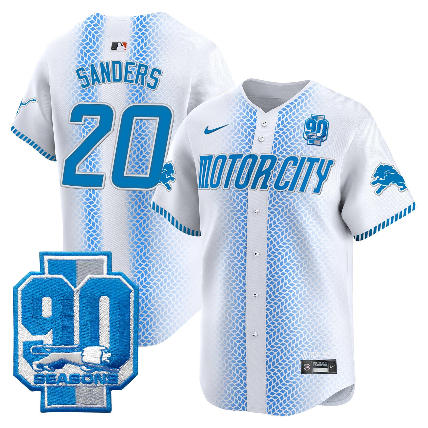 White - Barry Sanders