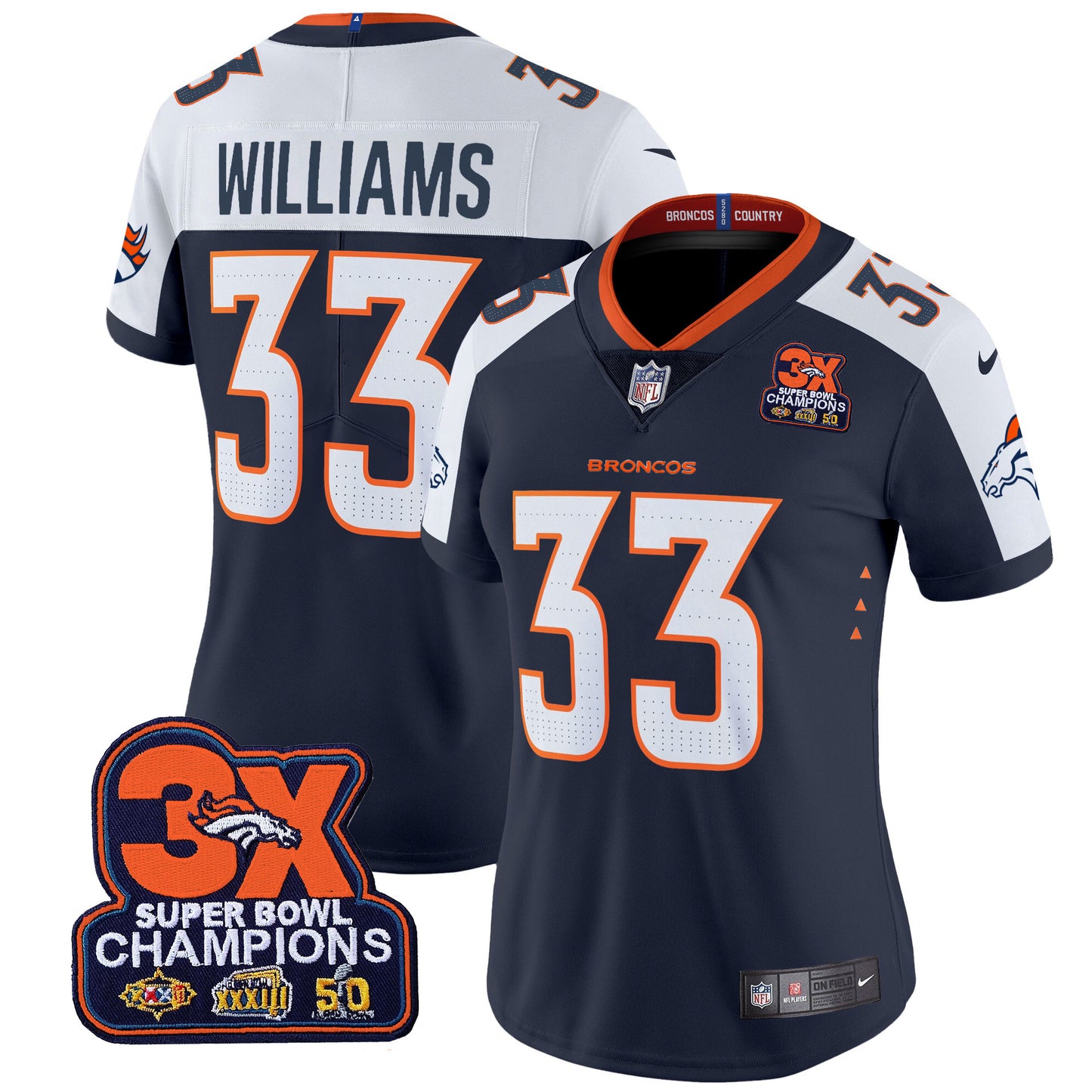 Navy Alternate - Javonte Williams