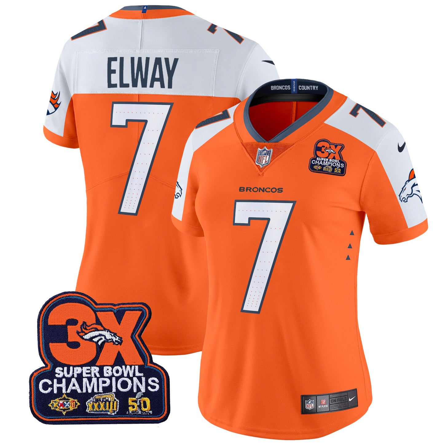 Orange Alternate - John Elway