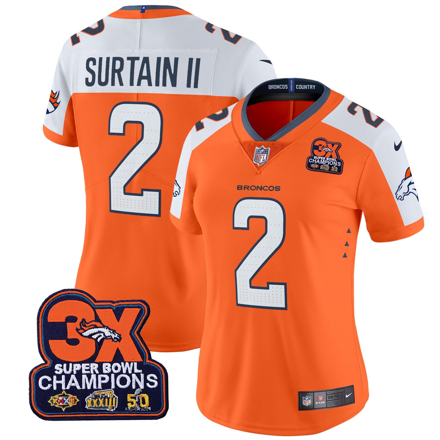 Orange Alternate - Patrick Surtain II