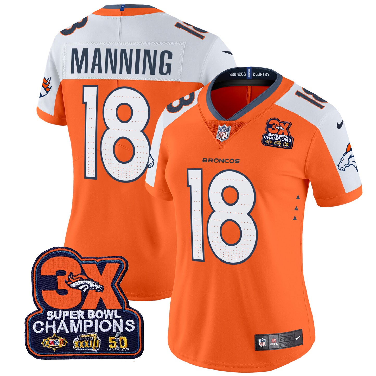 Orange Alternate - Peyton Manning