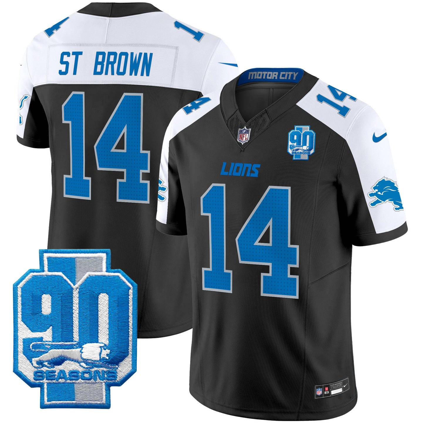 Black Alternate - St. Brown