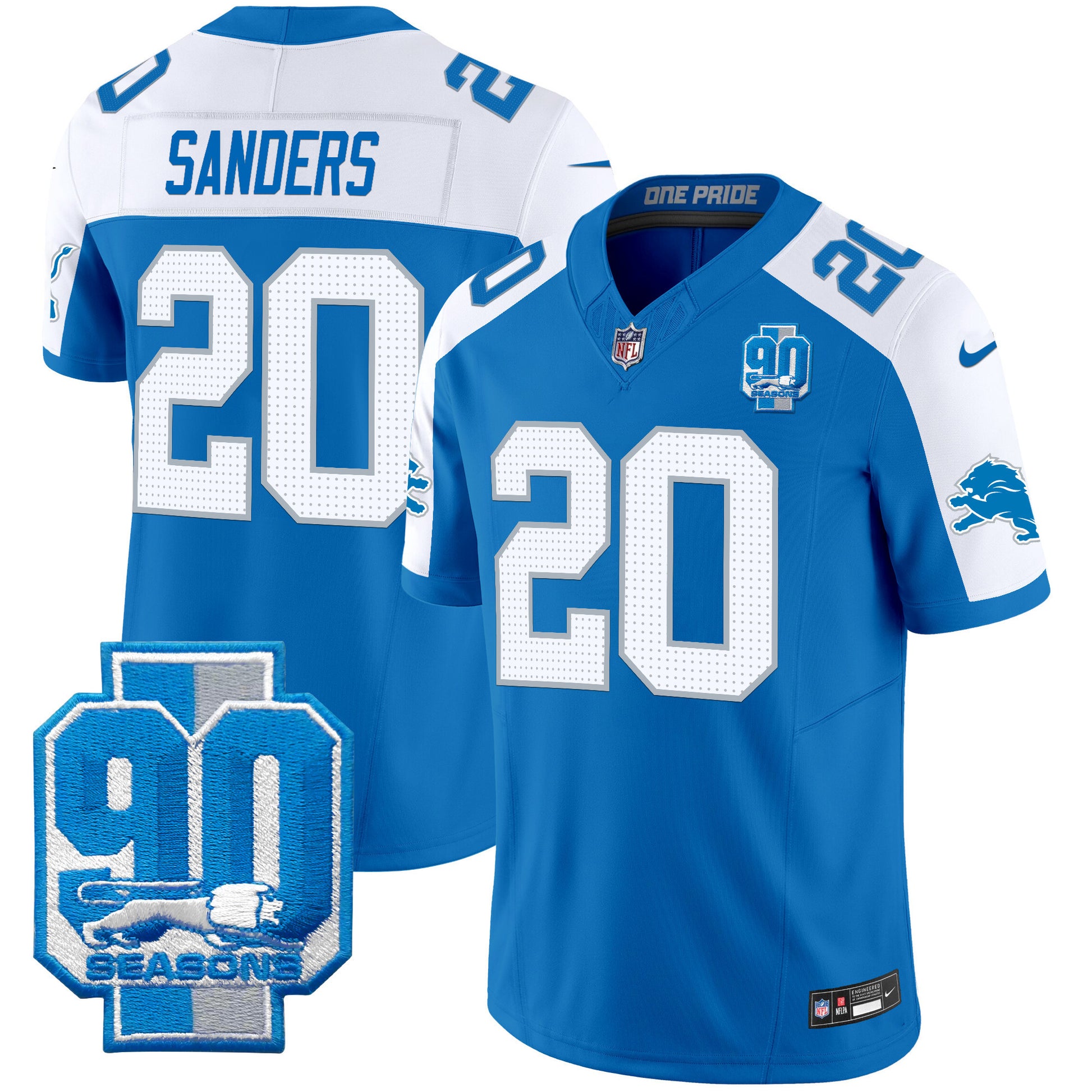 Blue Alternate - Barry Sanders