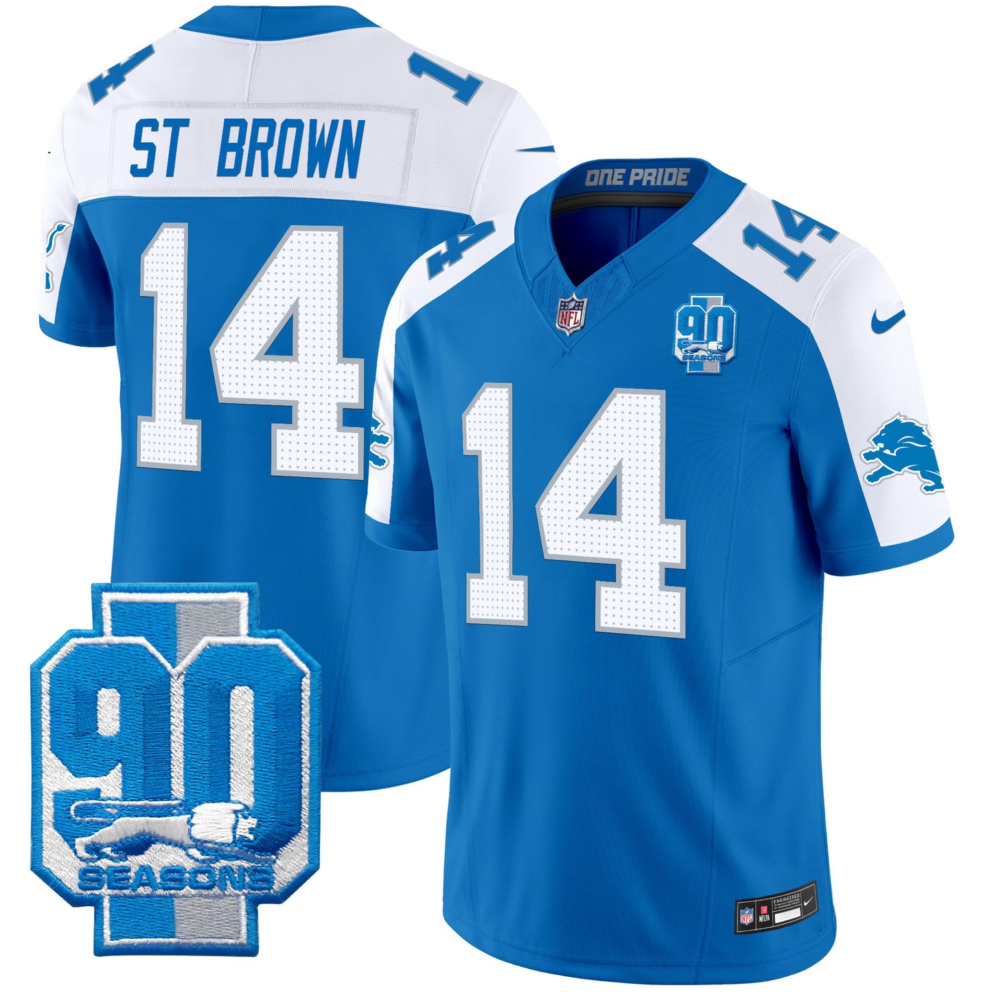 Blue Alternate - St. Brown