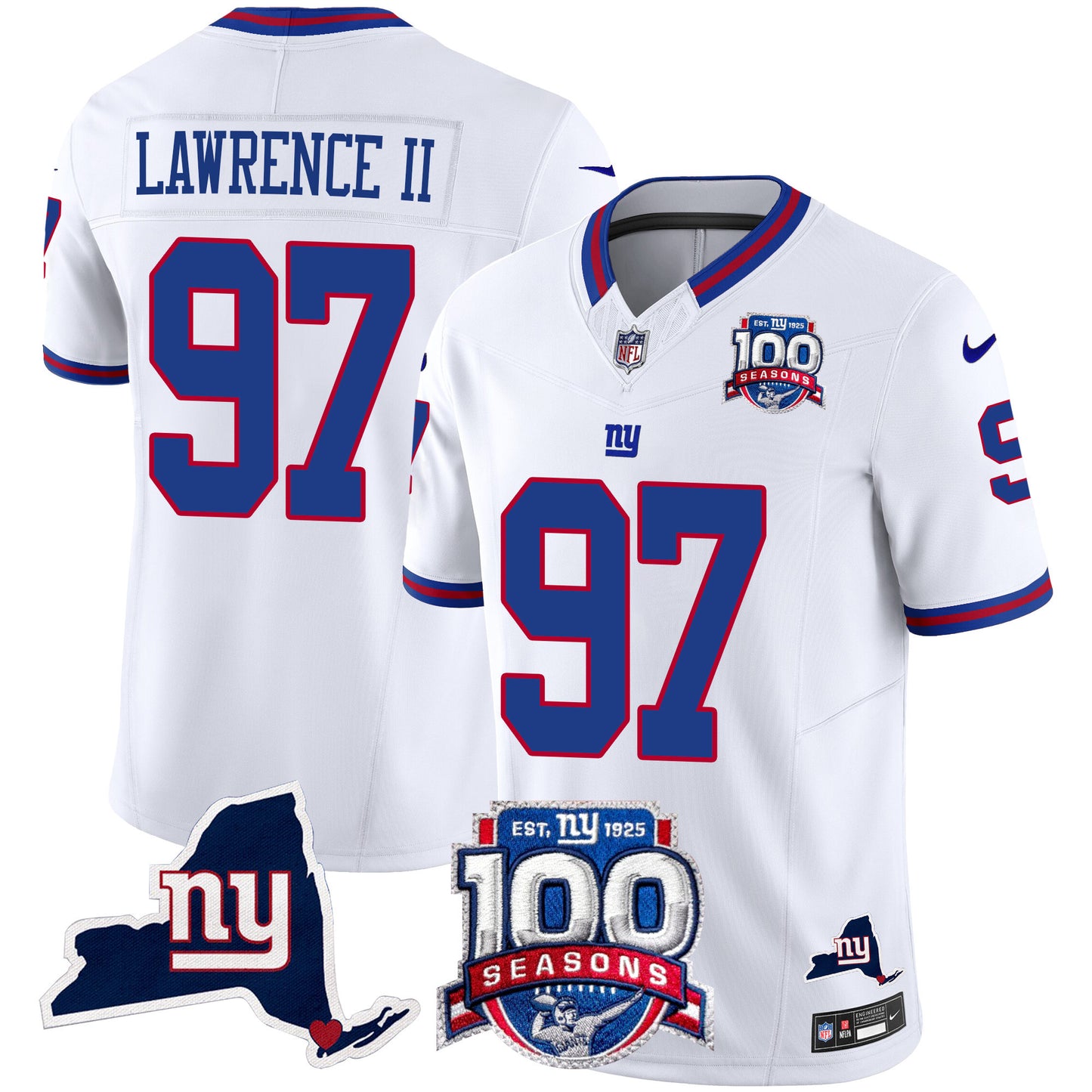 White - Dexter Lawrence II