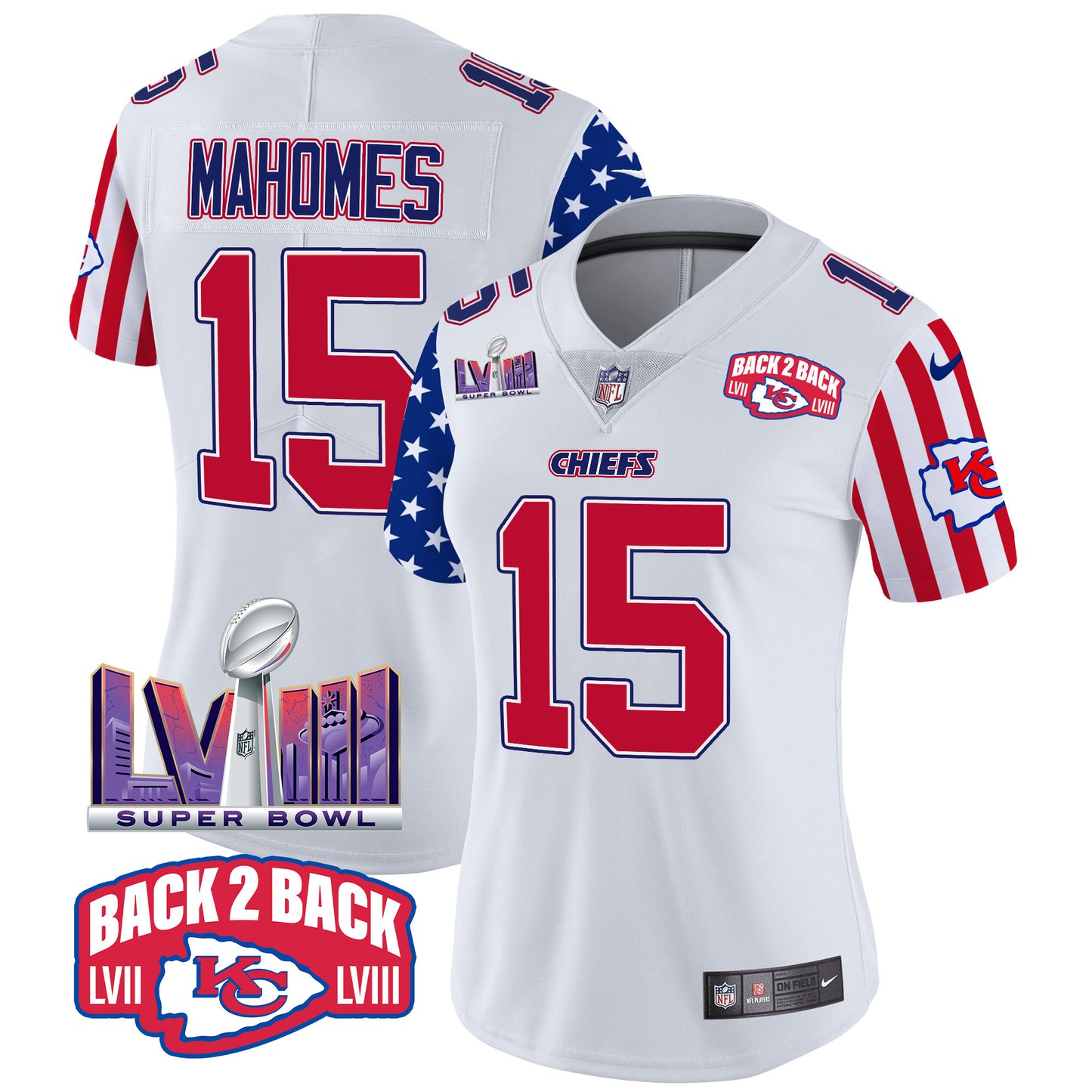 White - Patrick Mahomes