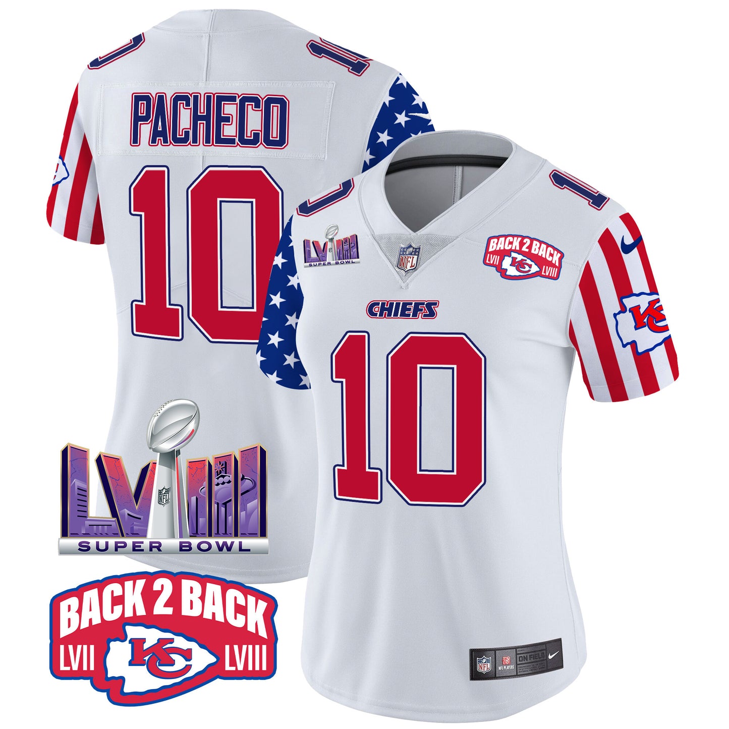 White - Isiah Pacheco