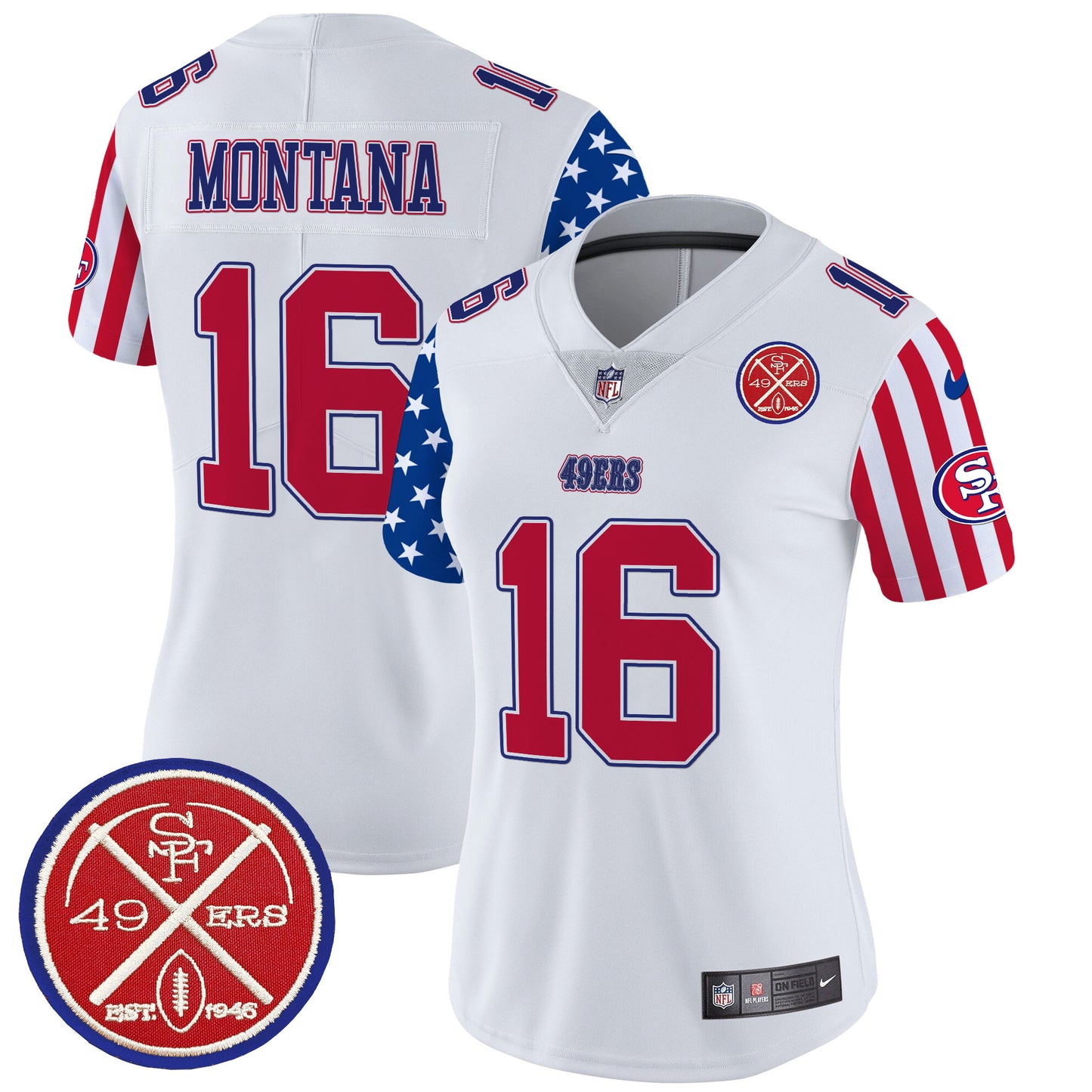White - Joe Montana