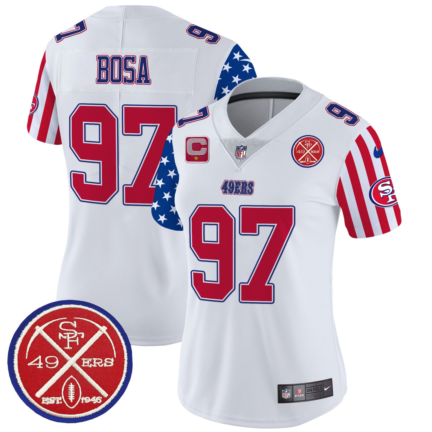 White - Nick Bosa