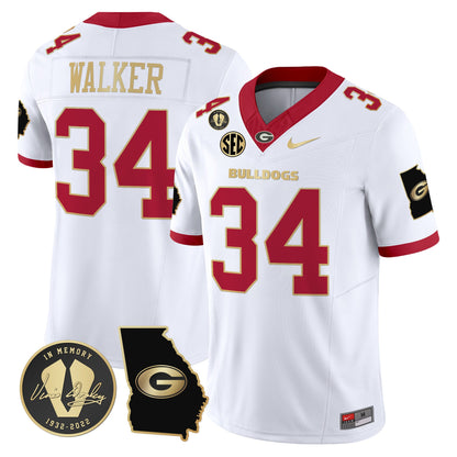White Gold Trim - Herschel Walker