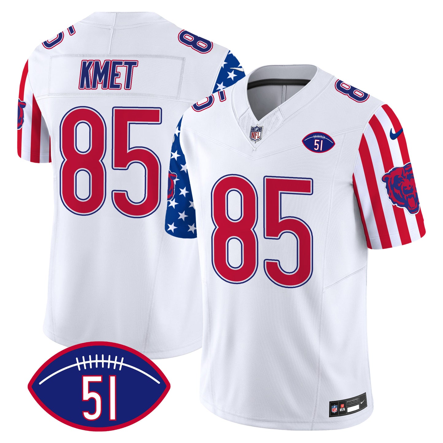 White - Cole Kmet