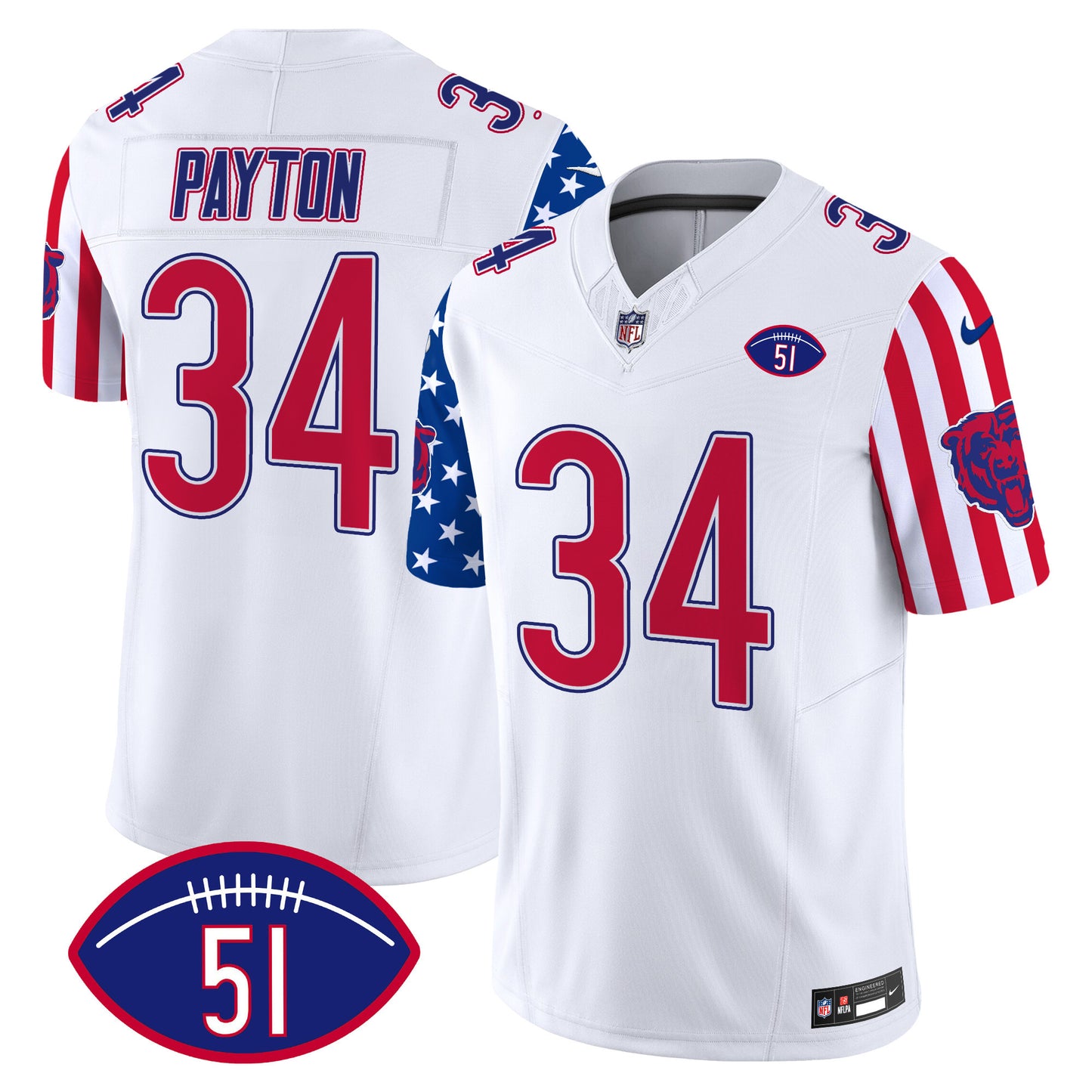 White - Walter Payton