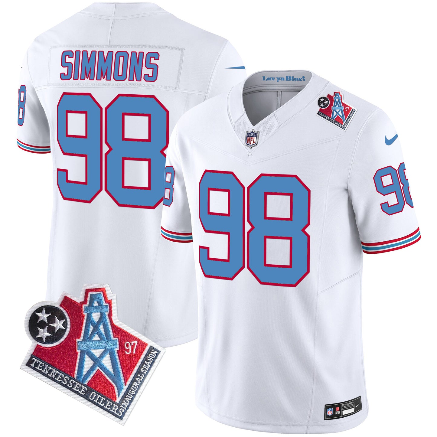 White - Jeffery Simmons