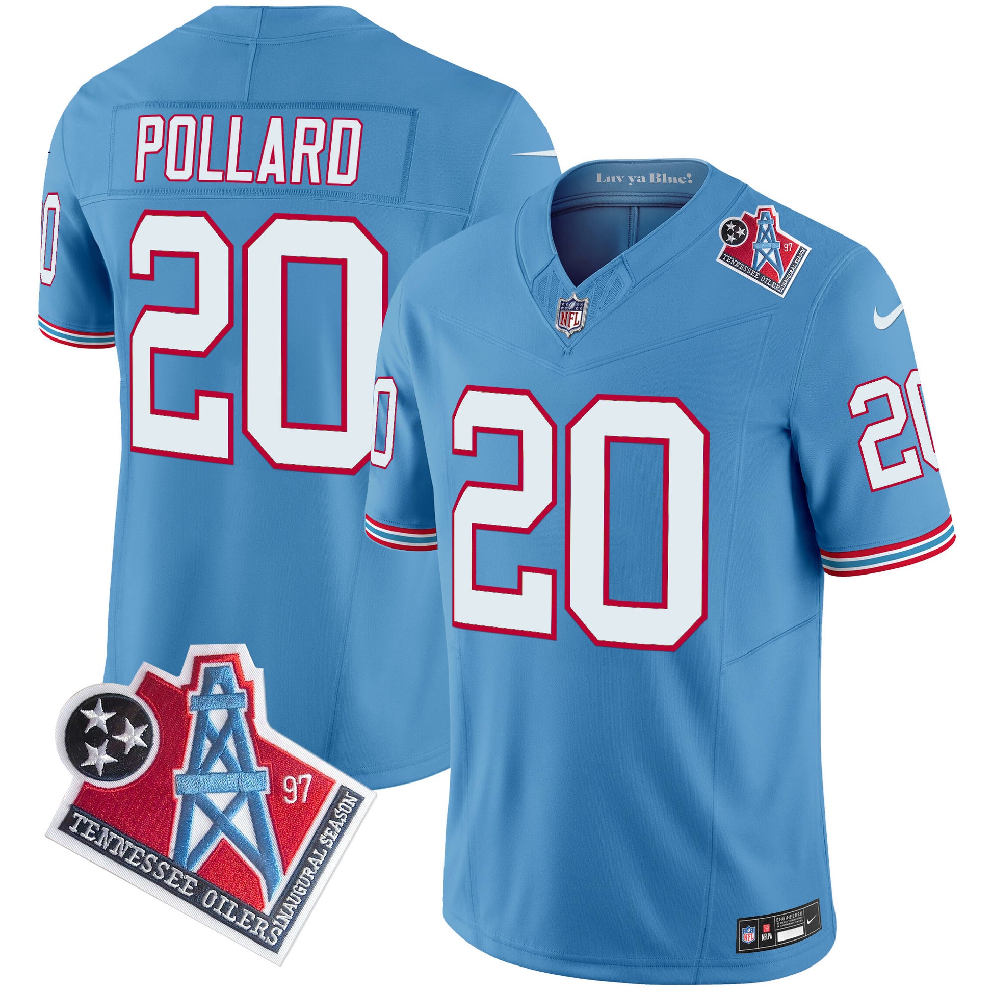 Light Blue - Tony Pollard