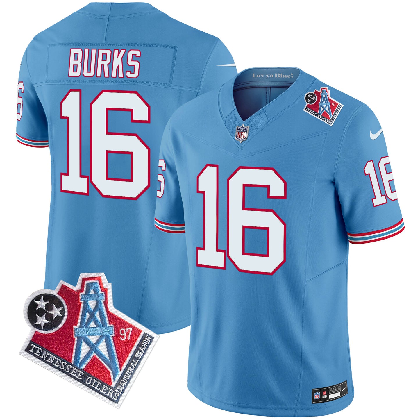 Light Blue - Treylon Burks