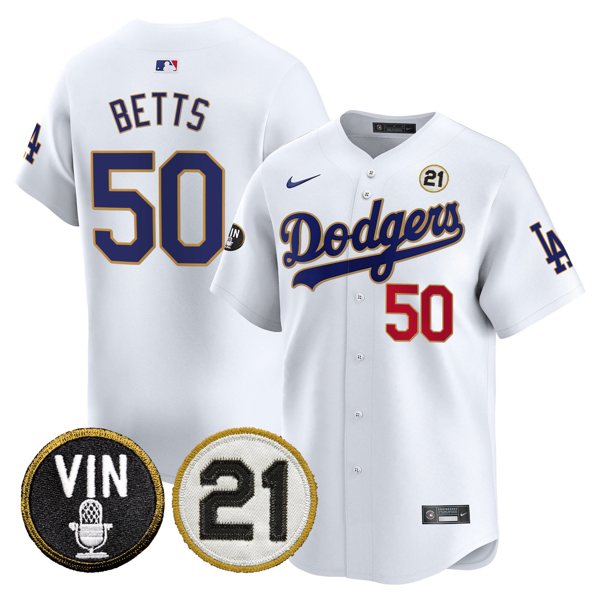 White - Mookie Betts