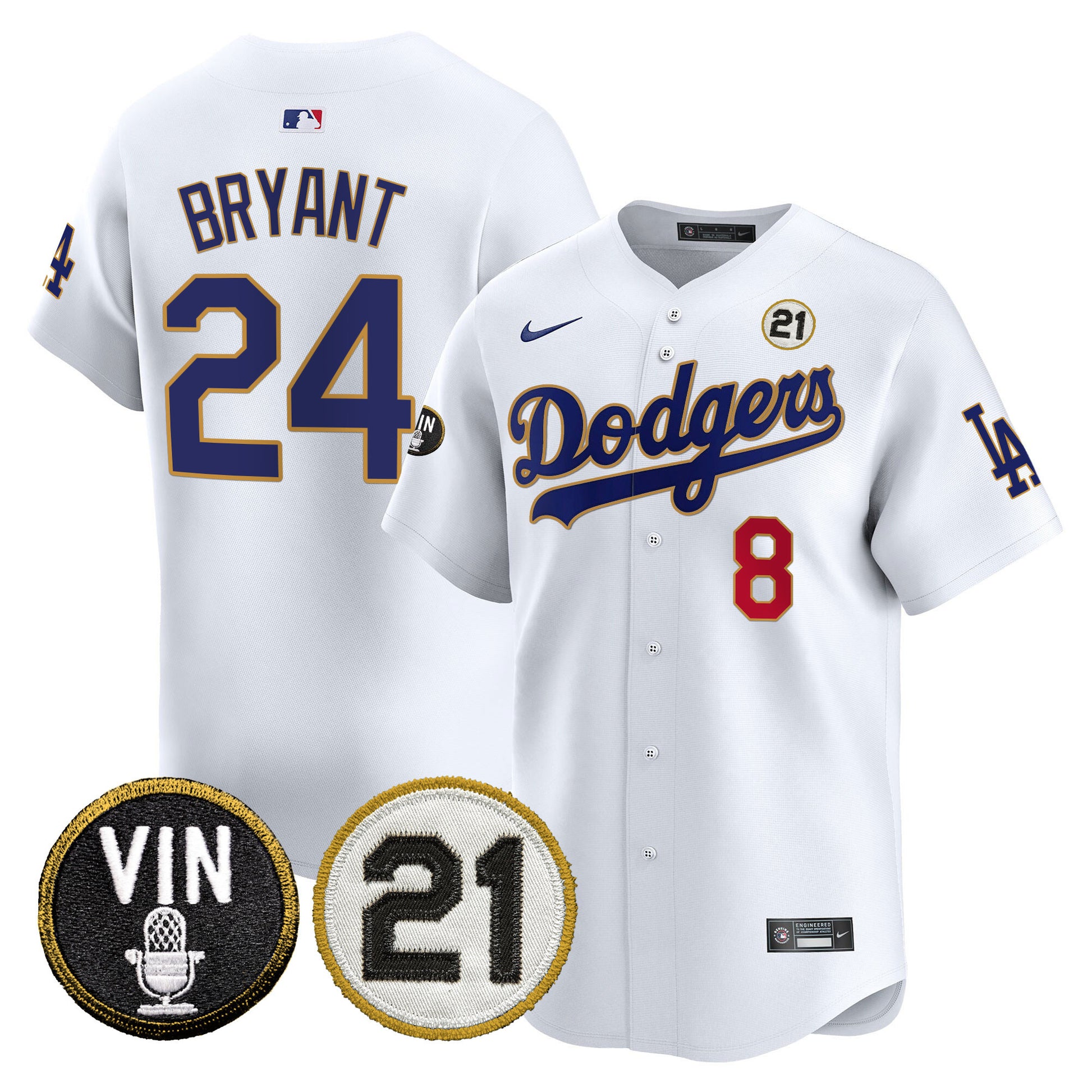 White - Kobe Bryant
