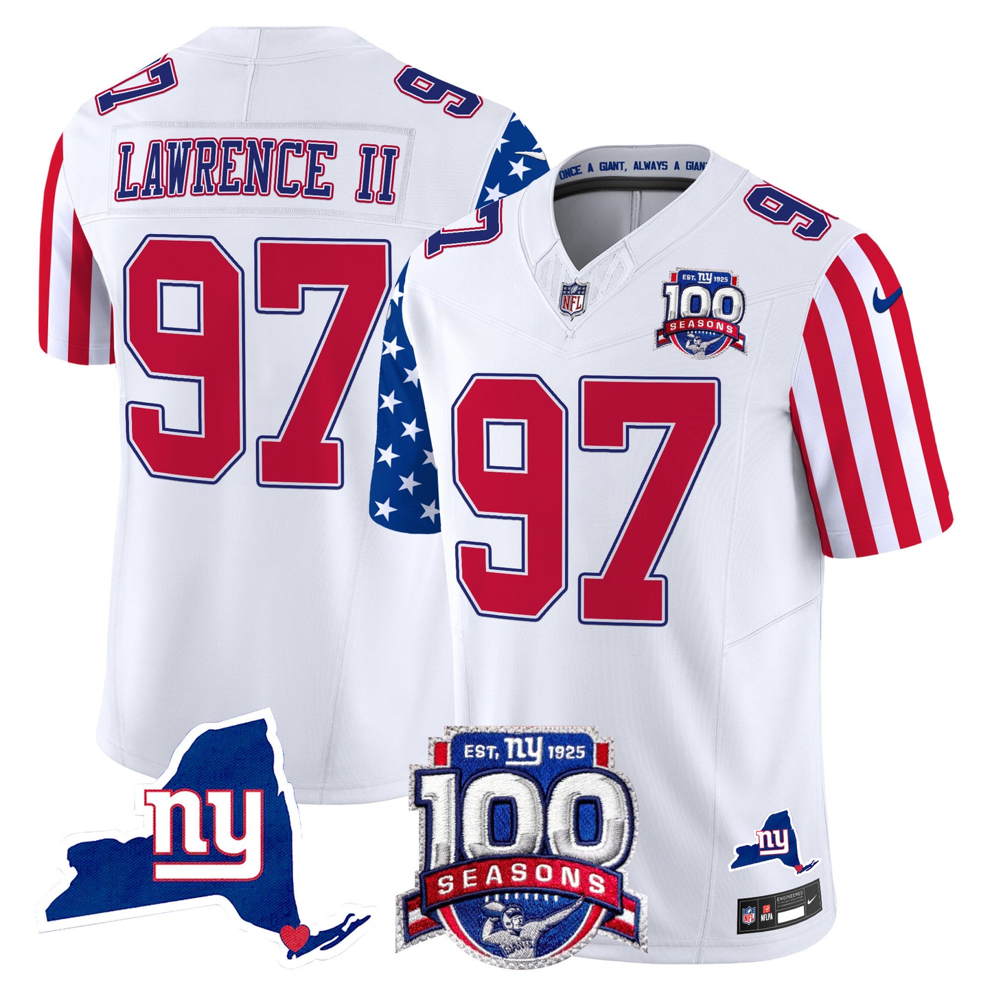 White - Dexter Lawrence II