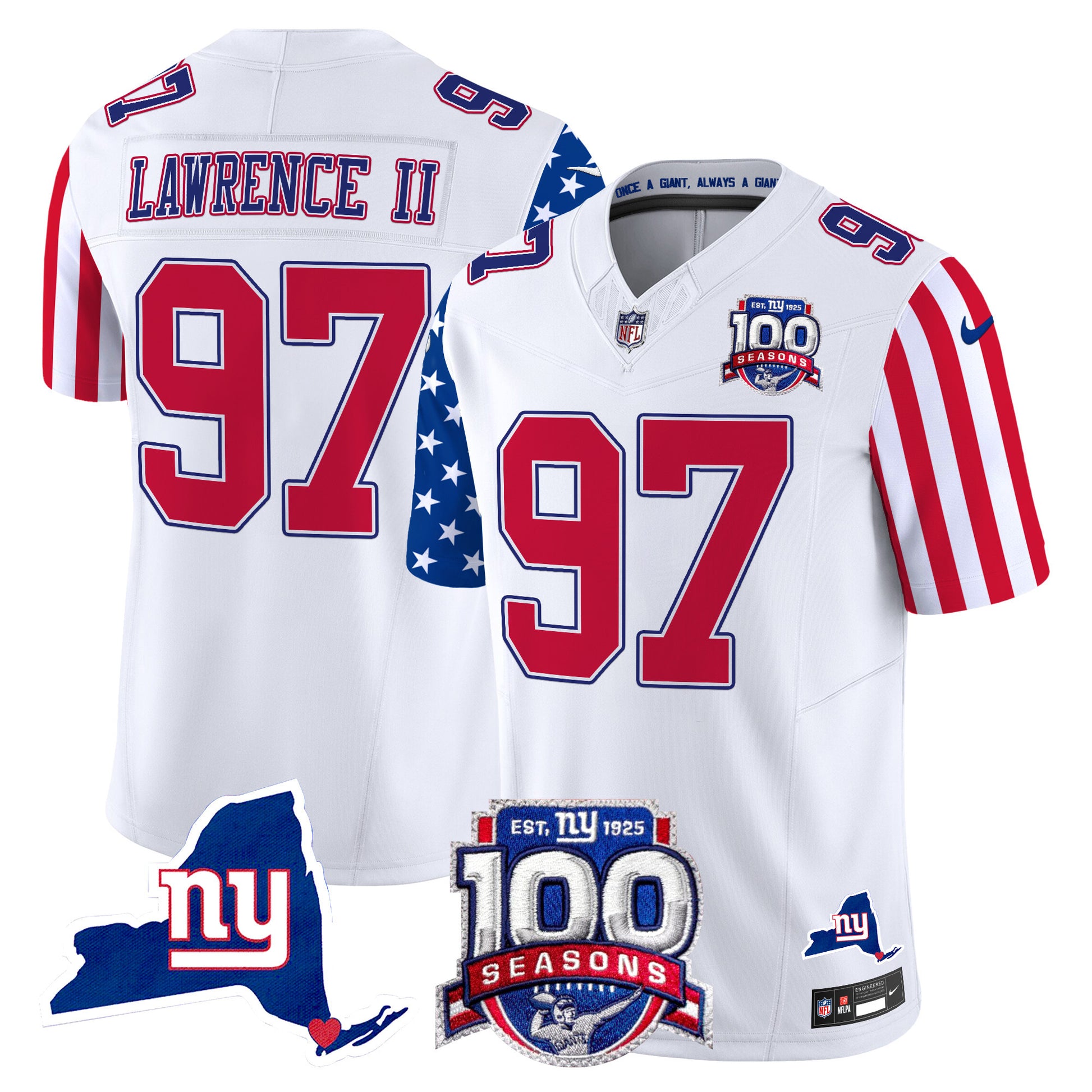 White - Dexter Lawrence II