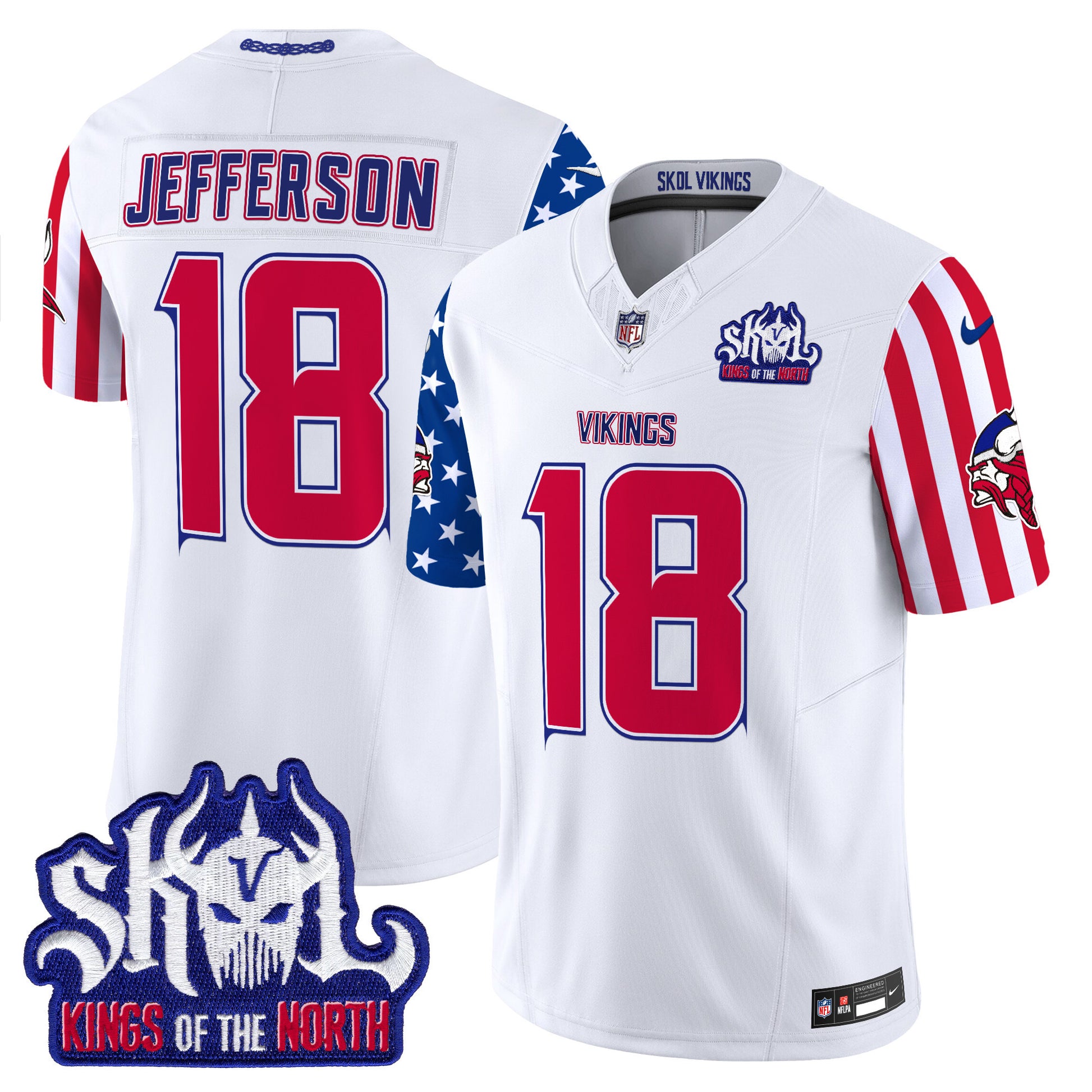 White - Justin Jefferson