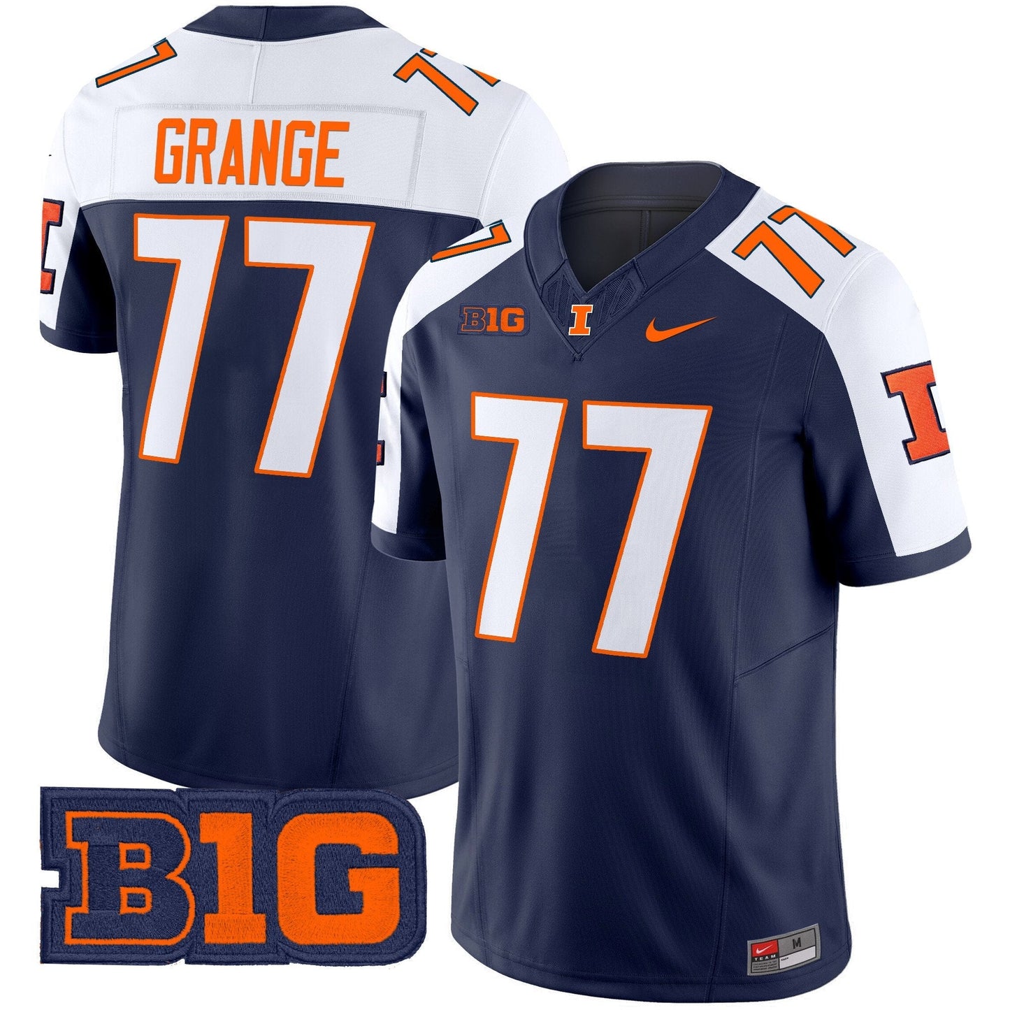 Navy Alternate - Red Grange