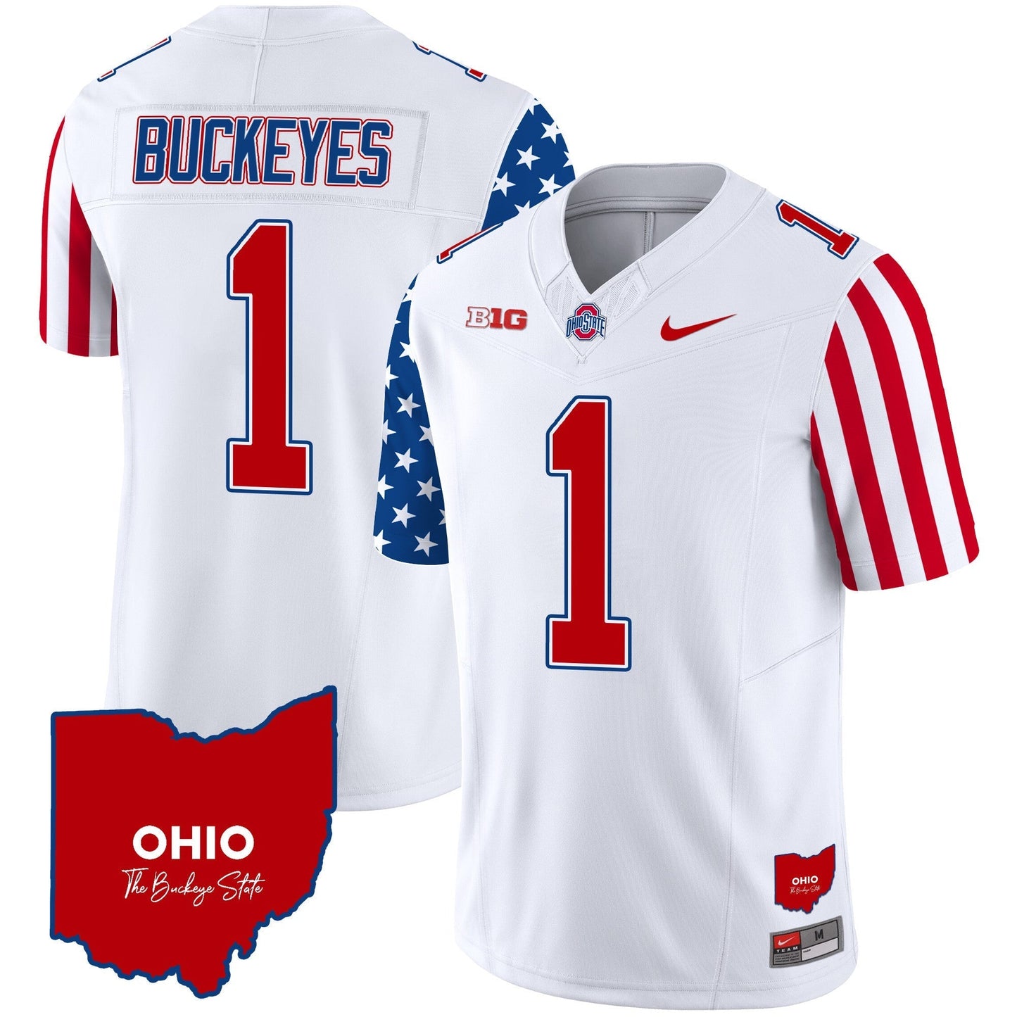 White - #1 Buckeyes