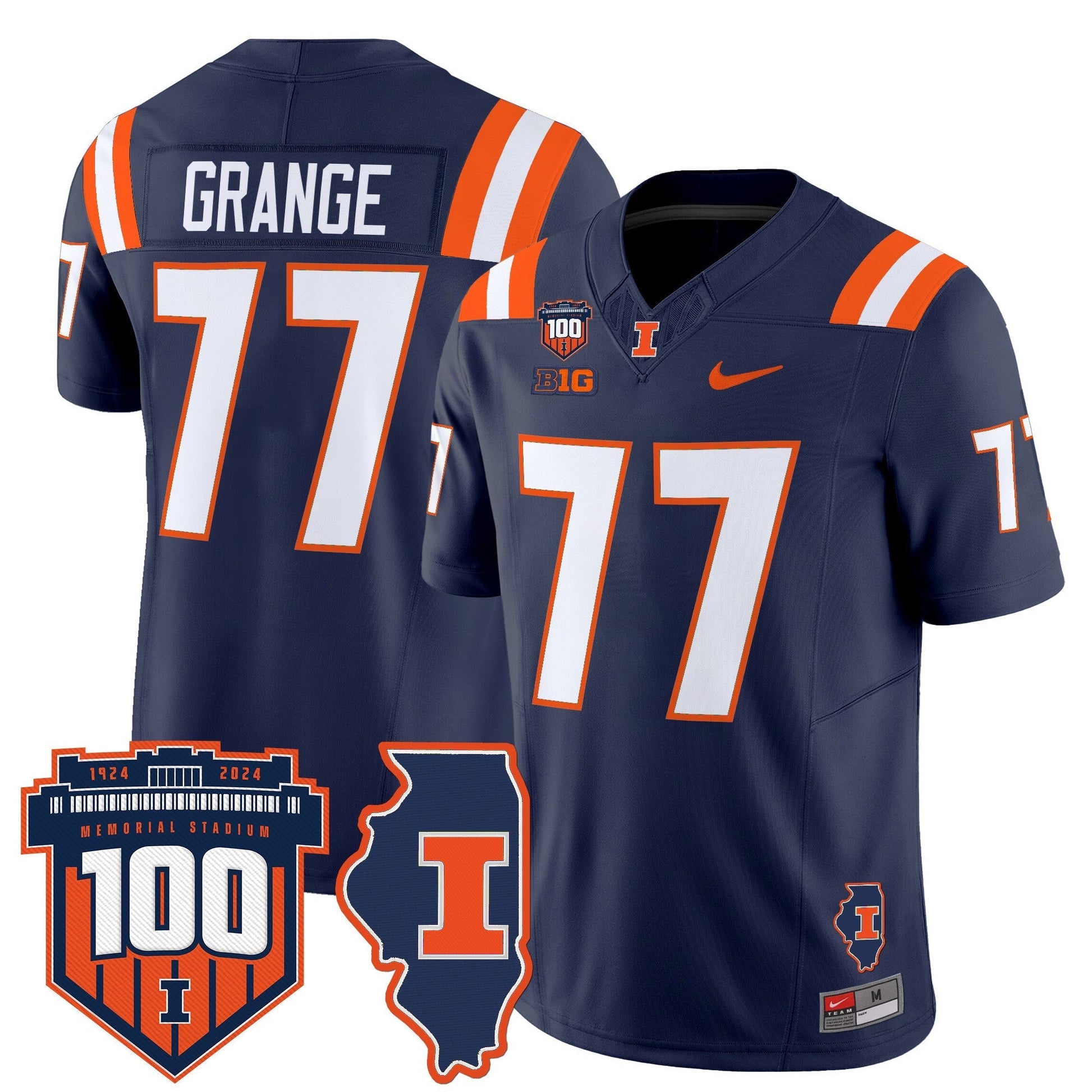 Navy - Red Grange