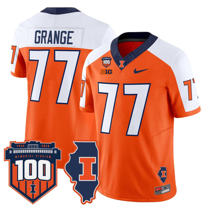 Orange Alternate - Red Grange