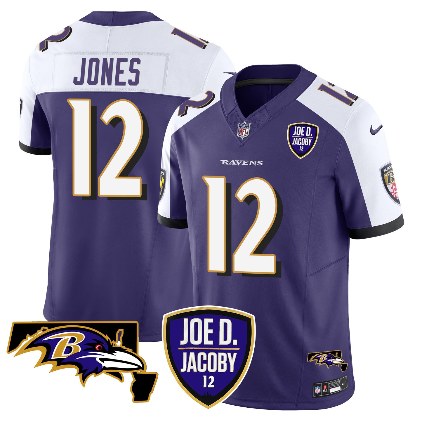 Purple Alternate - Jacoby Jones