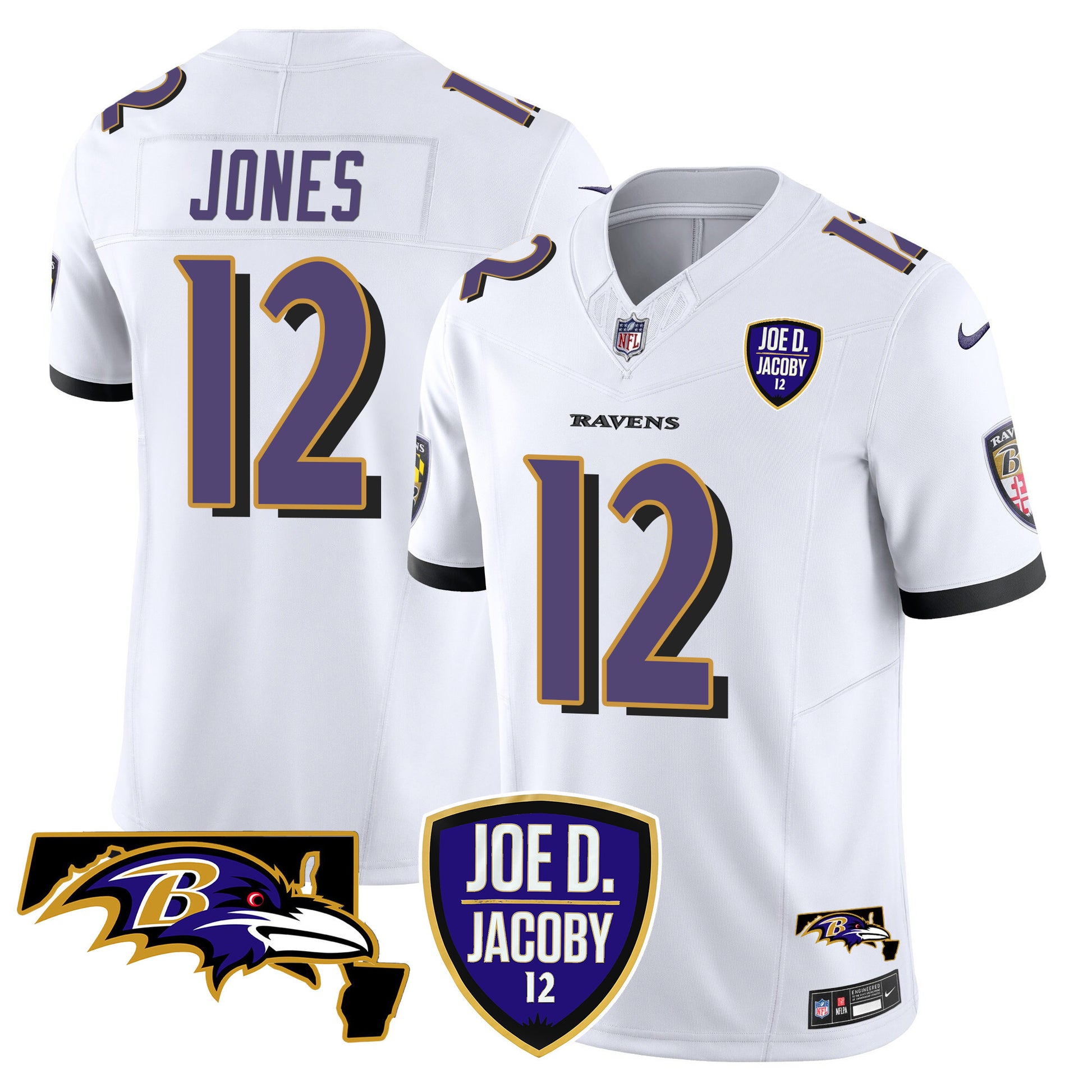 White - Jacoby Jones