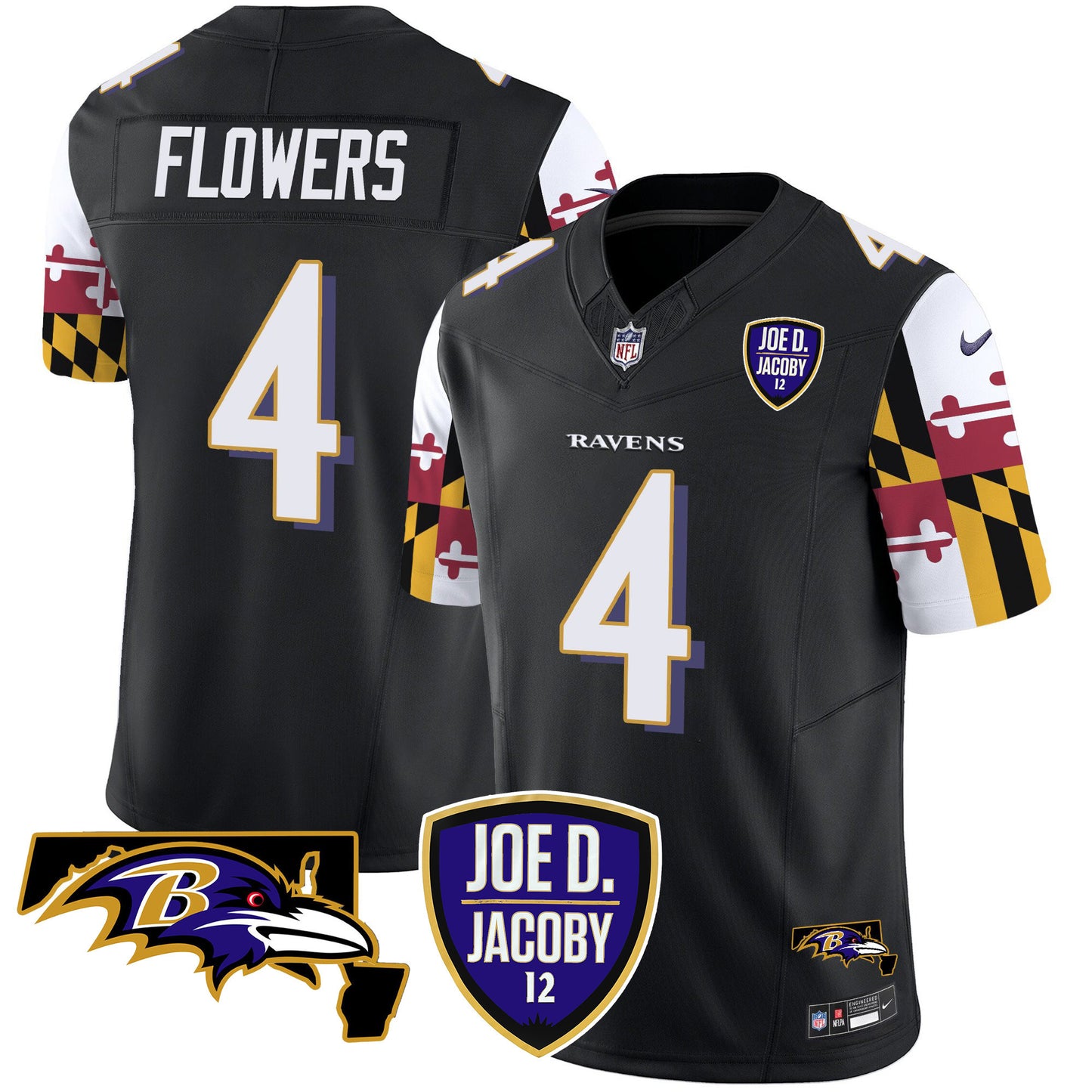 Black - Zay Flowers