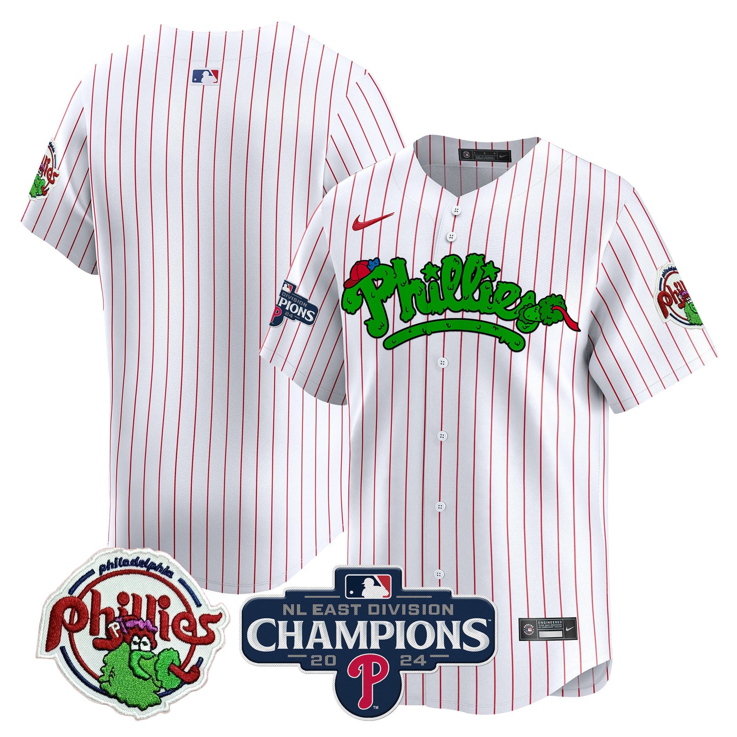 White Pinstripe - Team