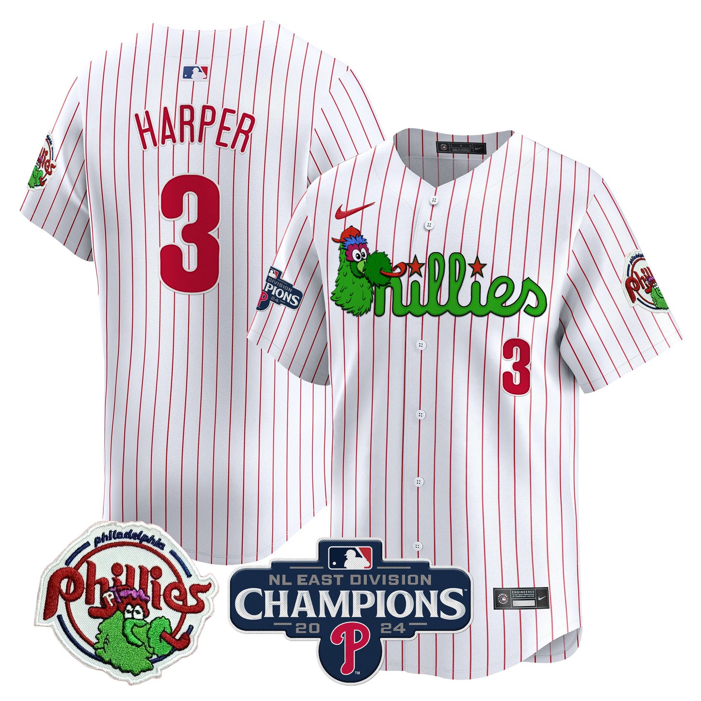 White Pinstripe - Bryce Harper