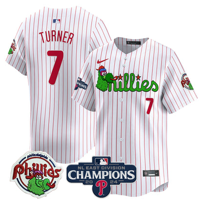 White Pinstripe - Trea Turner