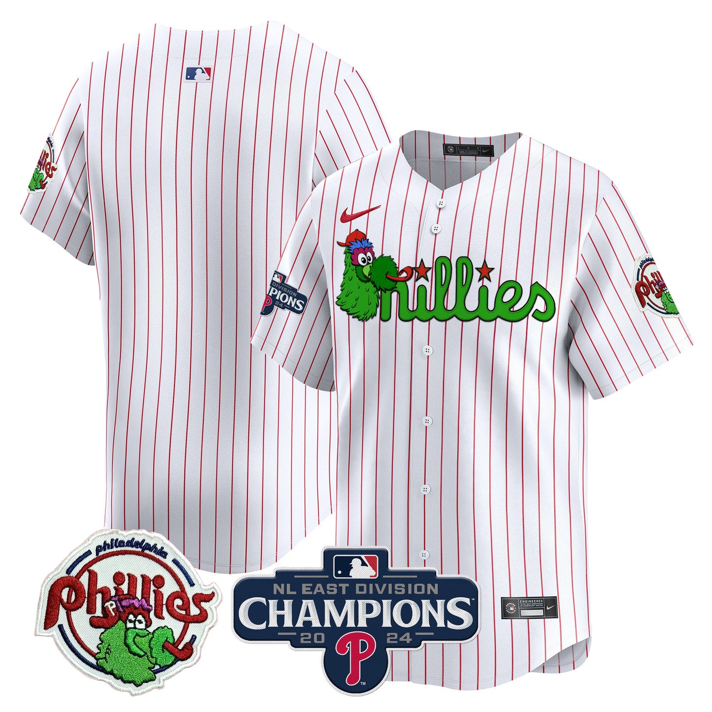 White Pinstripe - Team