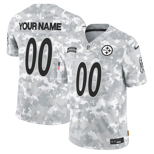 2024 Salute to Service Vapor Limited Custom Jersey – Arctic Camo