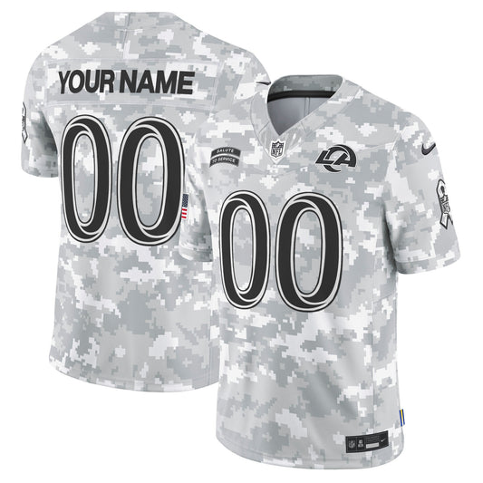 2024 Salute to Service Vapor Limited Custom Jersey – Arctic Camo