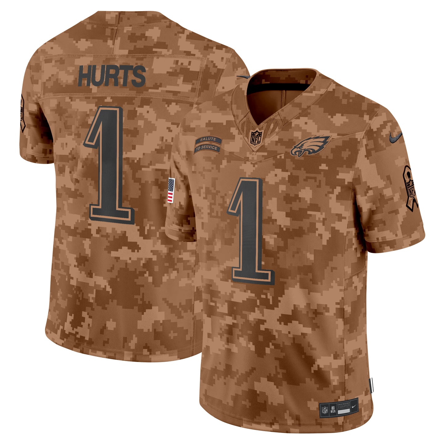 Brown Camo - Jalen Hurts