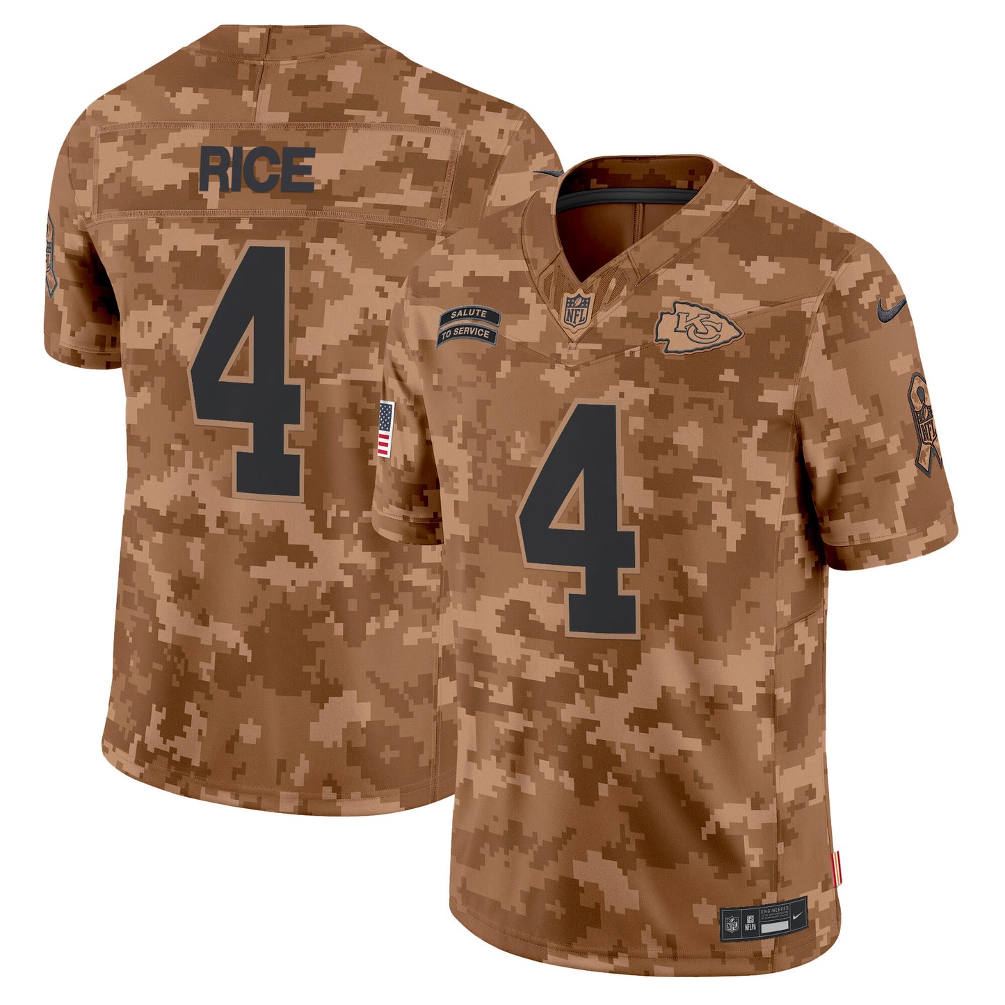 Brown Camo - Rashee Rice