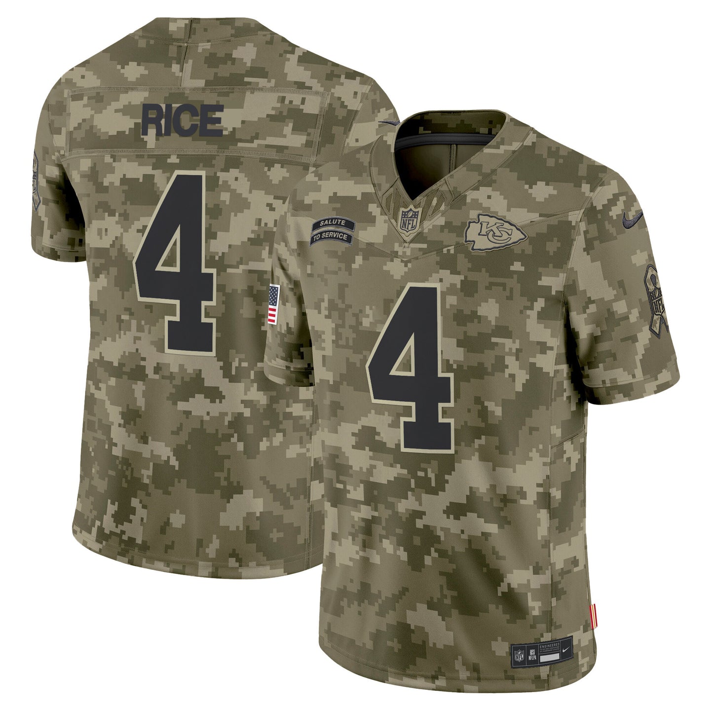 Olive Camo - Rashee Rice